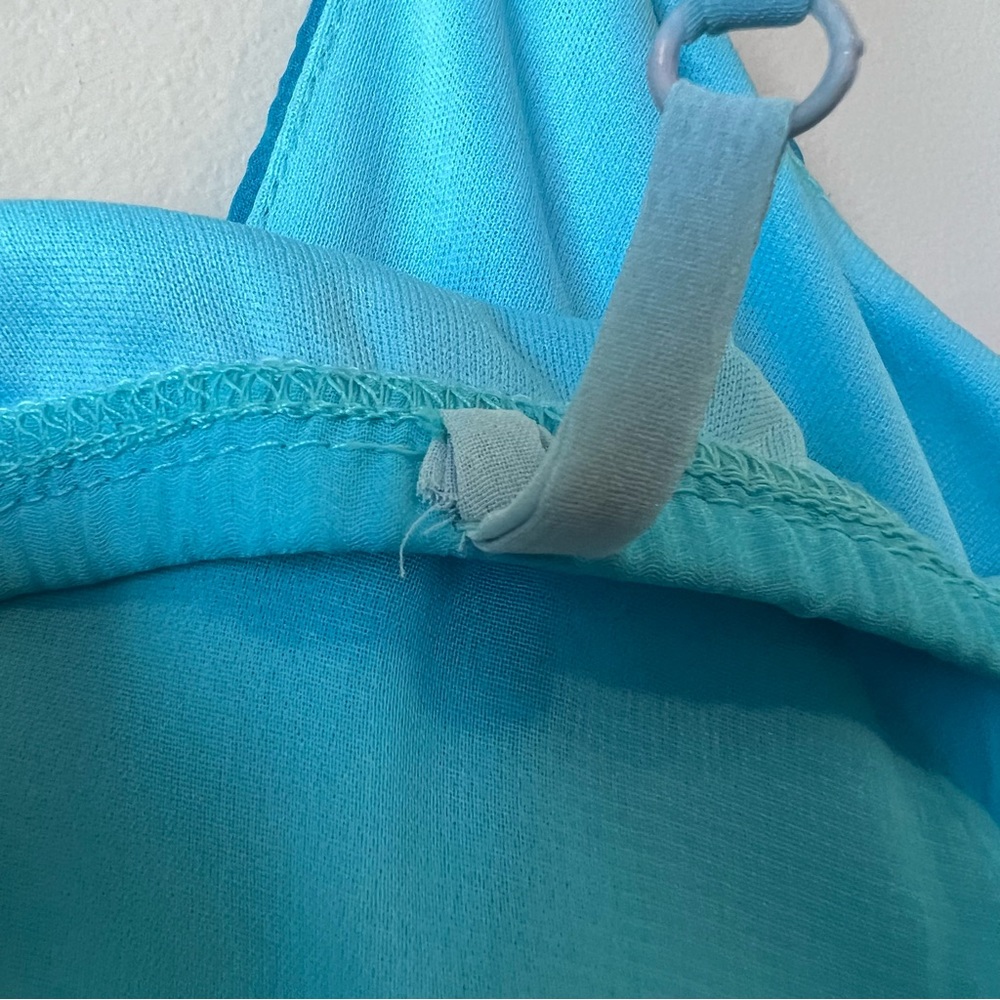 Forever 21 Shirt Length Mini Dress | NWT | Flaws | Blue Ombre Tulle | Fairycore - Picture 5 of 16